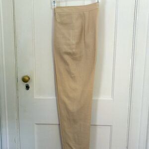 Ann Tijuan for Kenar etc. 100%  Linen, Beige Pants, Size 4.  NWOT